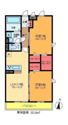 サニーカーサの物件間取画像